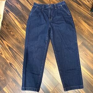 Madewell Women's Straight Leg Jeans - Dark Blue